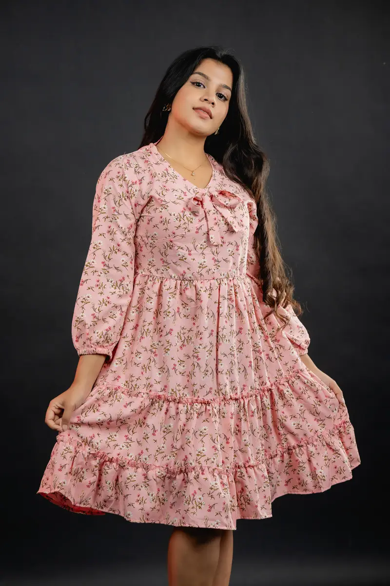 The Vintage Rose Tiered Dress alternate 3